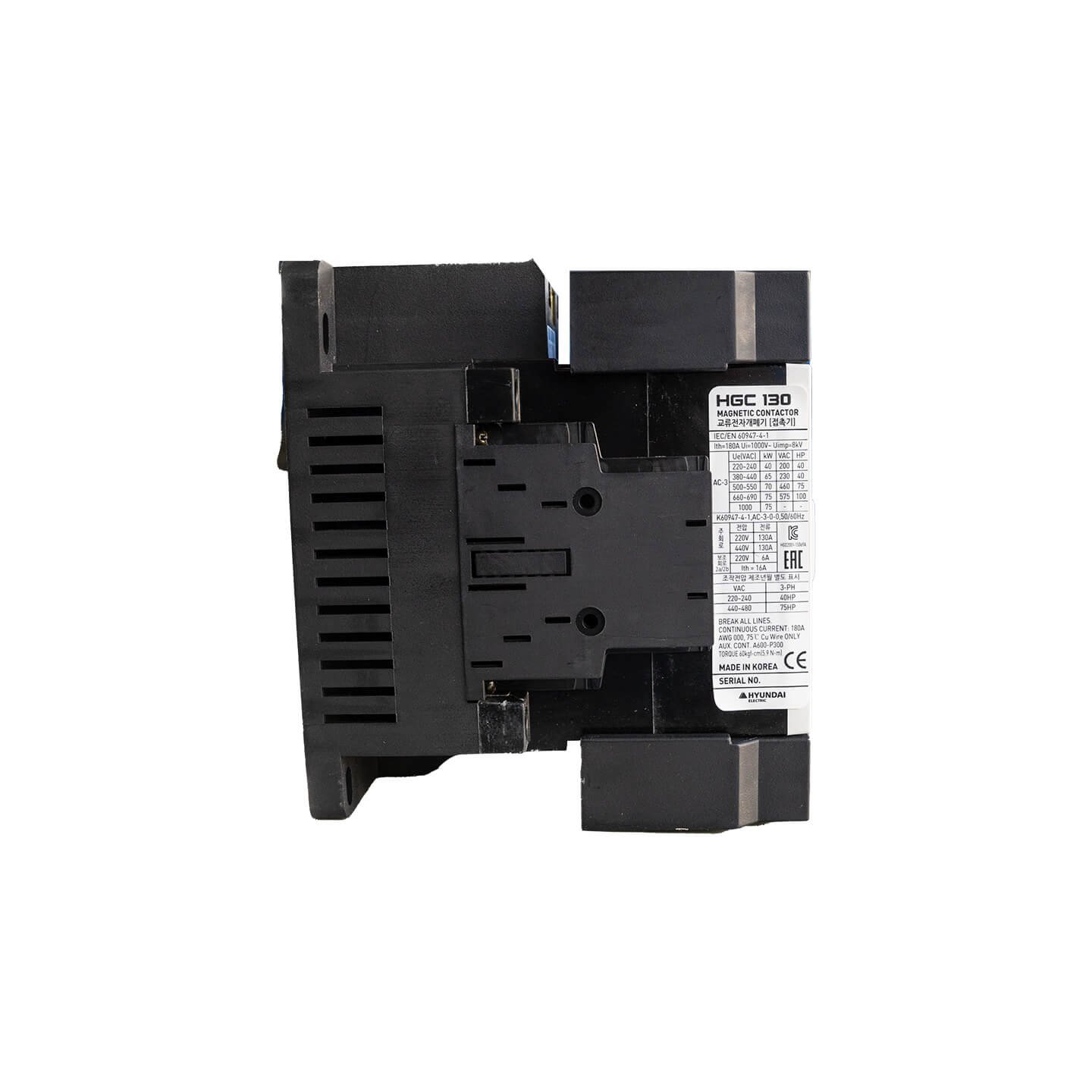 HGC130 AC220V side