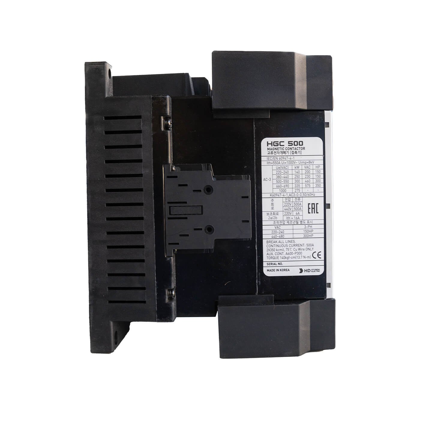 HGC500 AC220V SIDE