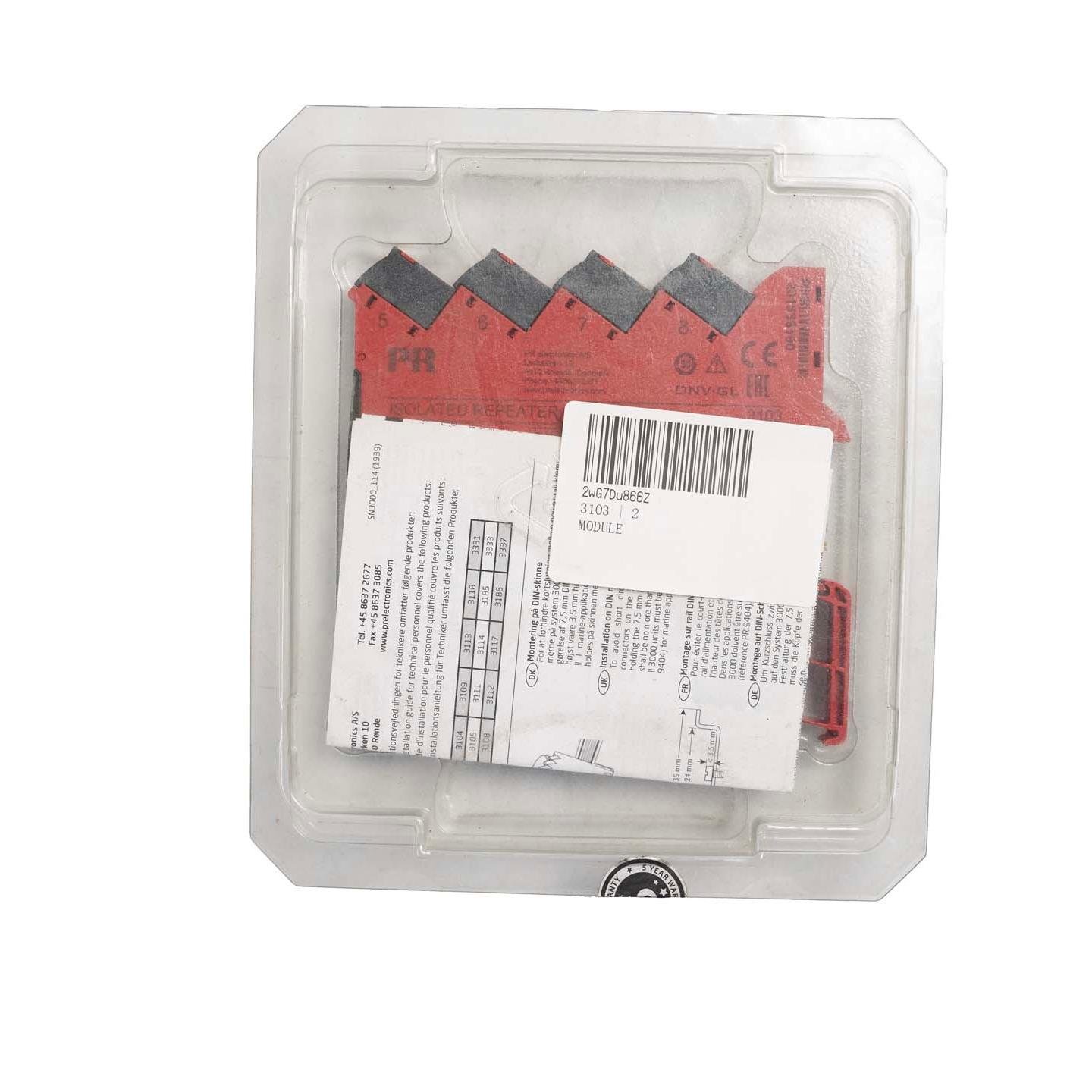 3103 P R electronics